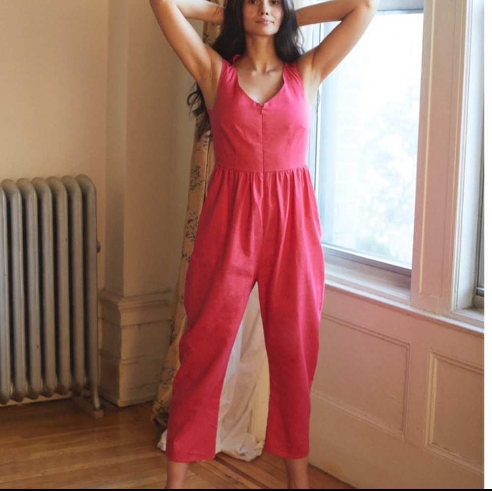Loup Pink Lee Jumpsuit, Size S